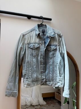 GAP Light Blue Washed Denim Jacket